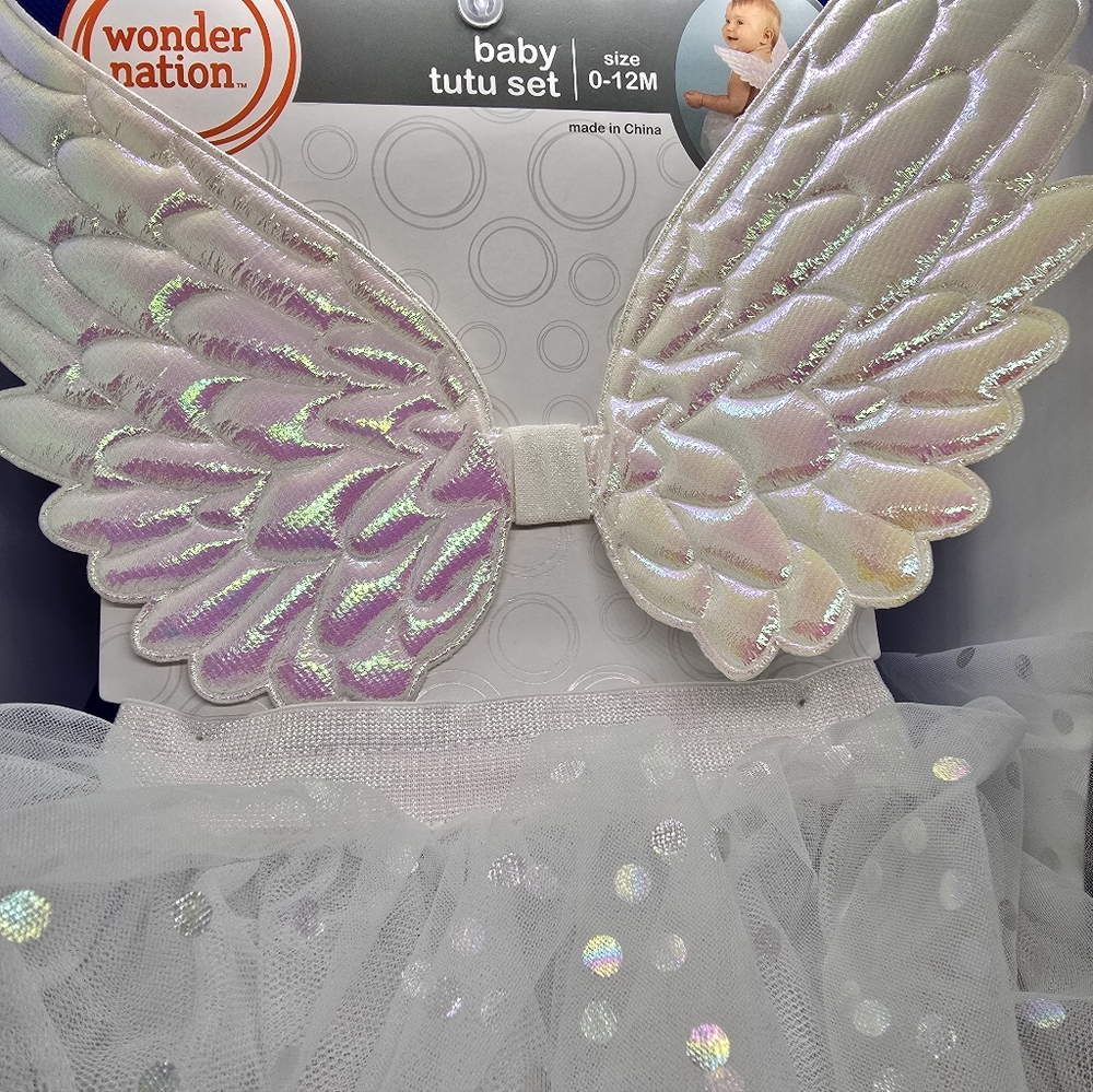⚡️ Wonder Nation Iridescent Wing Tutu Set